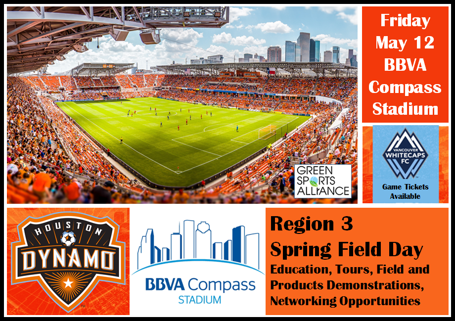 Region 3 Field Day – May 12 at BBVA Compass Stadium, Houston