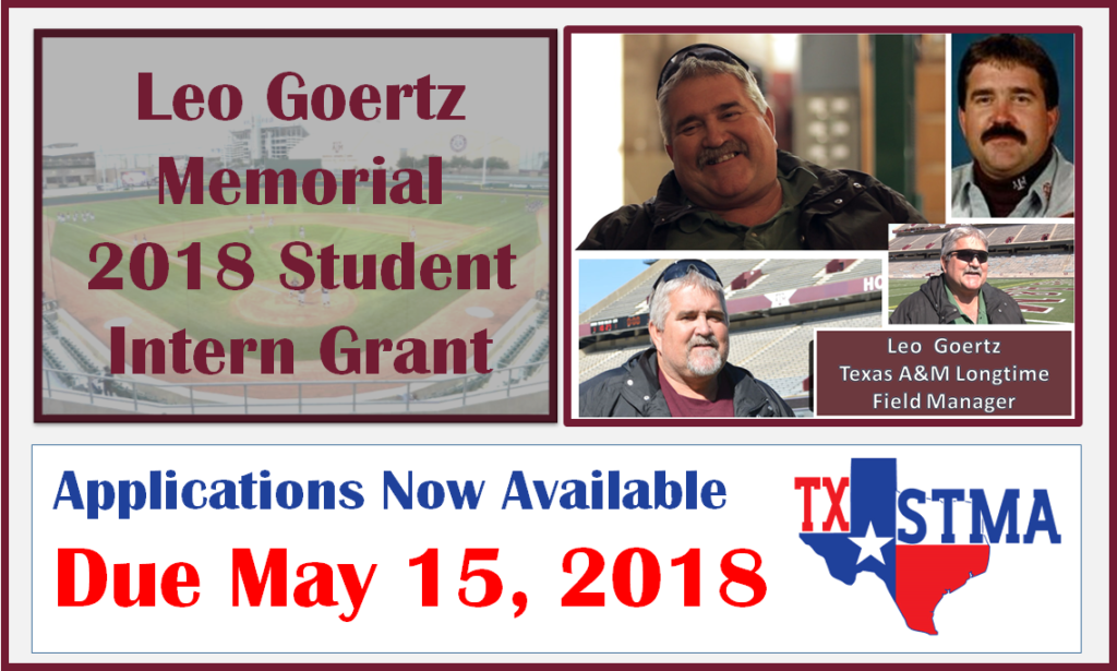 2018 Leo Goertz Turfgrass Student Intern Grant