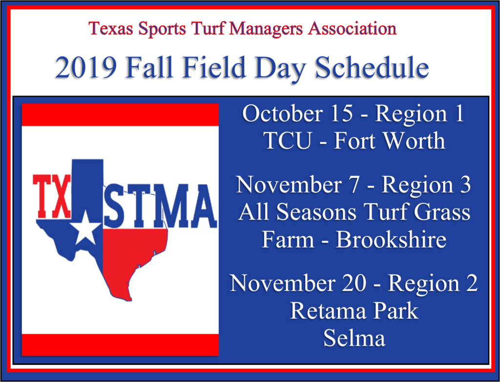 Fall Field Day Schedule